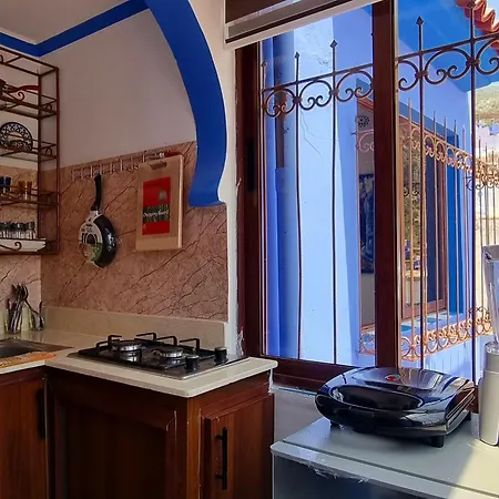 Casa Meftah Blue Apartment Chefchaouen Room photo