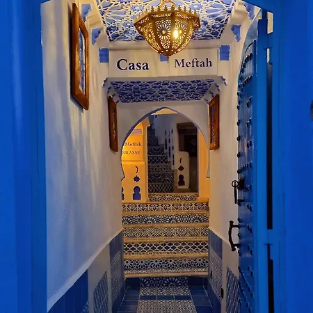 Casa Meftah Blue Apartment Chefchaouen Room photo